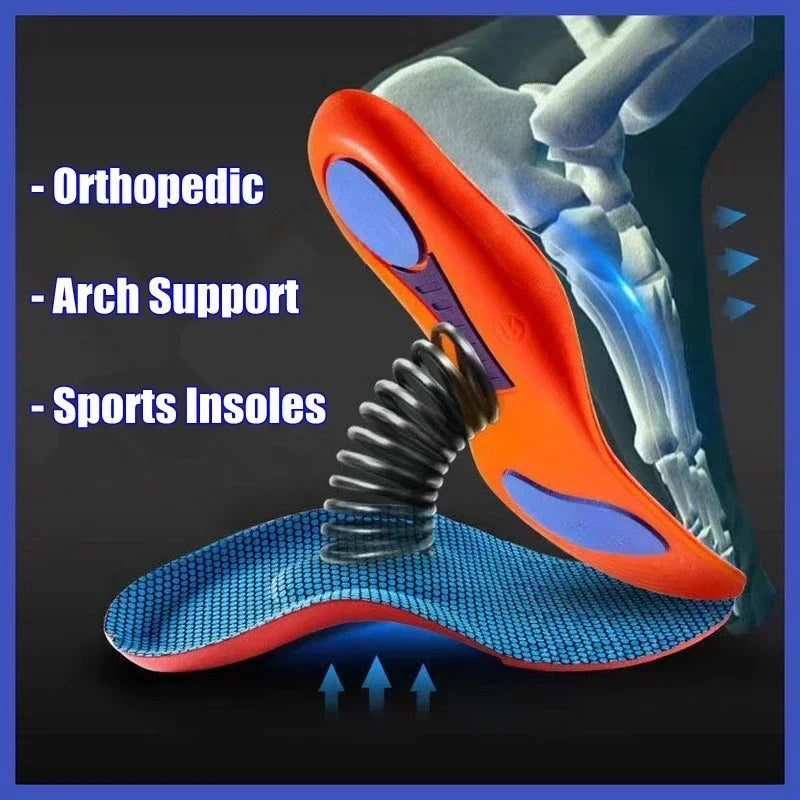 Arch Support Feet Orthopedic Shoes Insole Plantar Fasciitis Insoles for Men Women Shock Absorbing Non Slip Shoe Pads 2/4/6Pcs