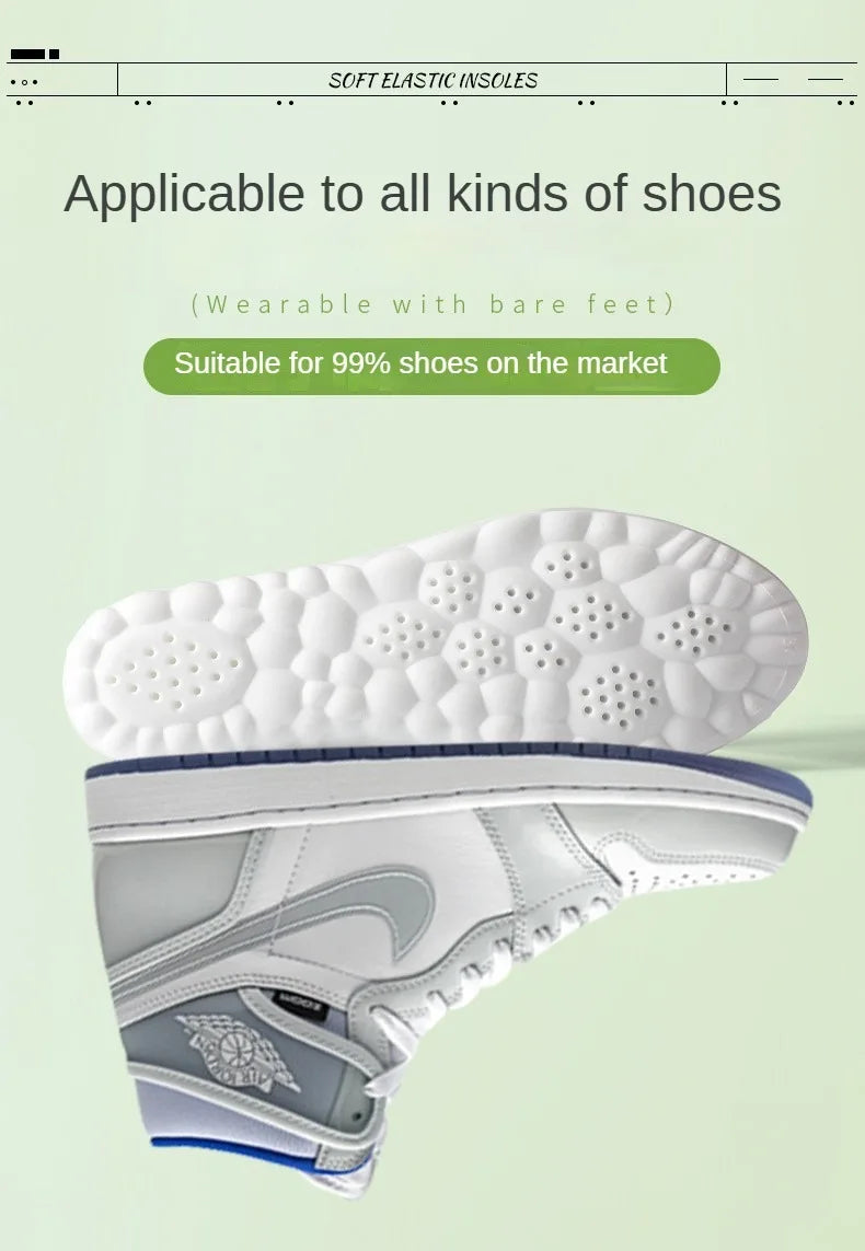 Orthopedic Memory Foam Sport Support Insert Feet Care Insoles for Shoes Men Women Orthotic Breathable Running Cushion Men Women