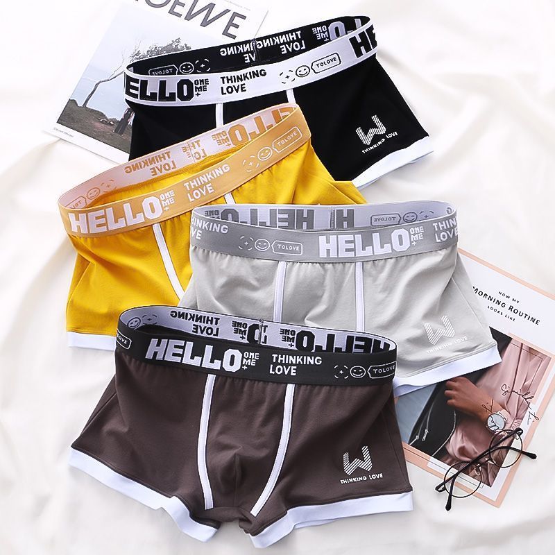 Men Panties Cotton BoxerShorts Man Underwear Mens Boxers Breathable U Convex Male Underpants Sexy Plus Size