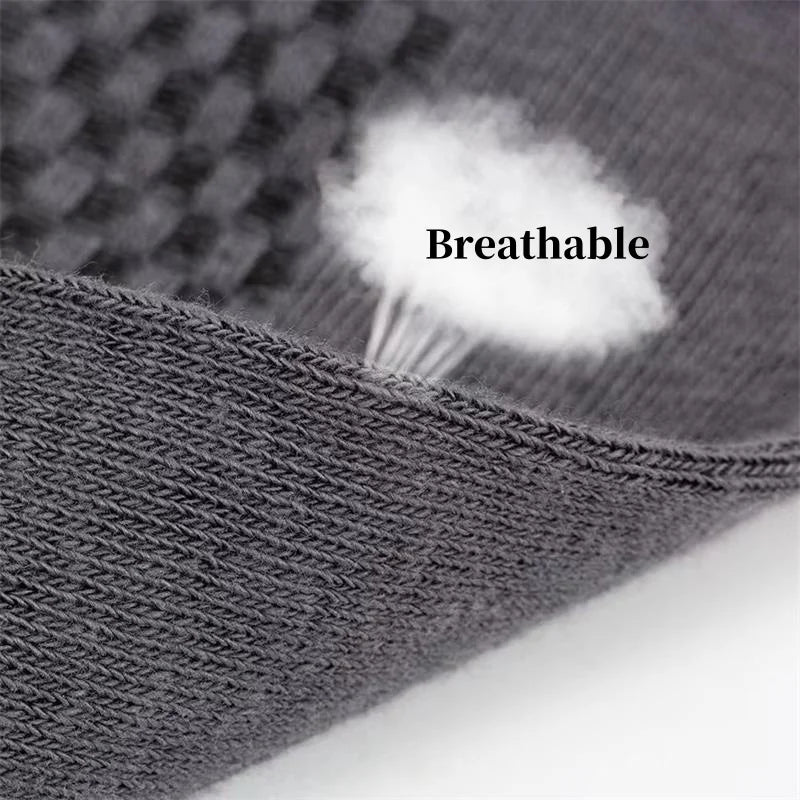 5Pairs/Lot Men's Socks High Quality Bamboo Fiber Business Breathable Deodorizing Socks Men's Casual Socks Large Size EU38-46