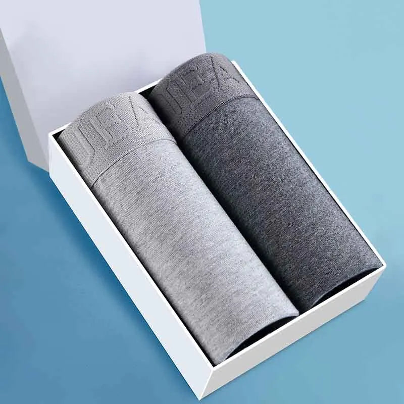 2/3/4/7 PCS Boxer Men's Panties Underpants Pure Cotton Male Comfortable Breathable Man Boxershorts Sexy  Underwear For Men L-5XL