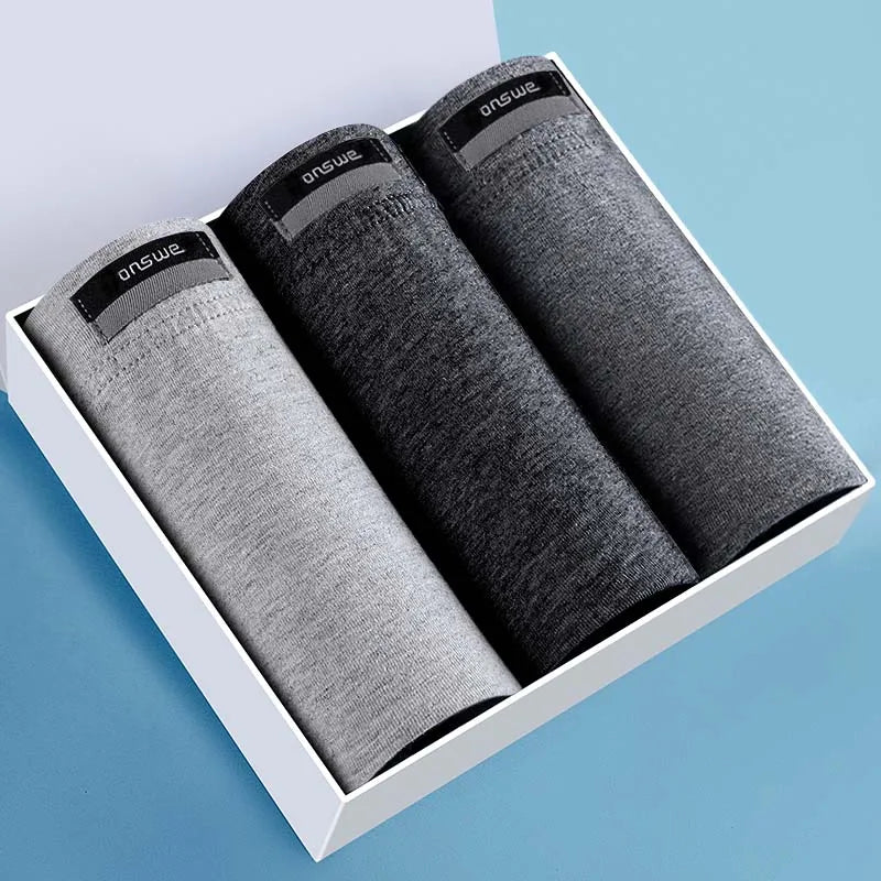 2/3/4/7 PCS Boxer Men's Panties Underpants Pure Cotton Male Comfortable Breathable Man Boxershorts Sexy  Underwear For Men L-5XL