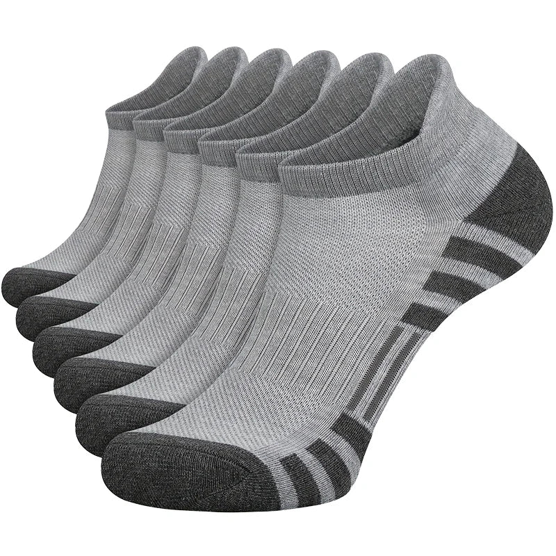 6/12 Pairs Men's Outdoor Gym Socks High Quality Comfortable Soft Ground-Gripping Football Large Size New Style