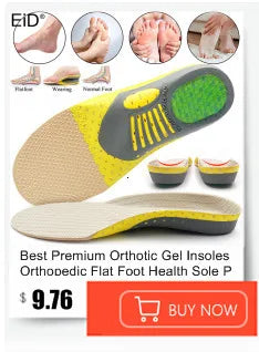 EVA Spring silicone orthopedic arch support Insoles inserts flat feet orthotic shoes sole insoles Plantar Fasciitis,foot care