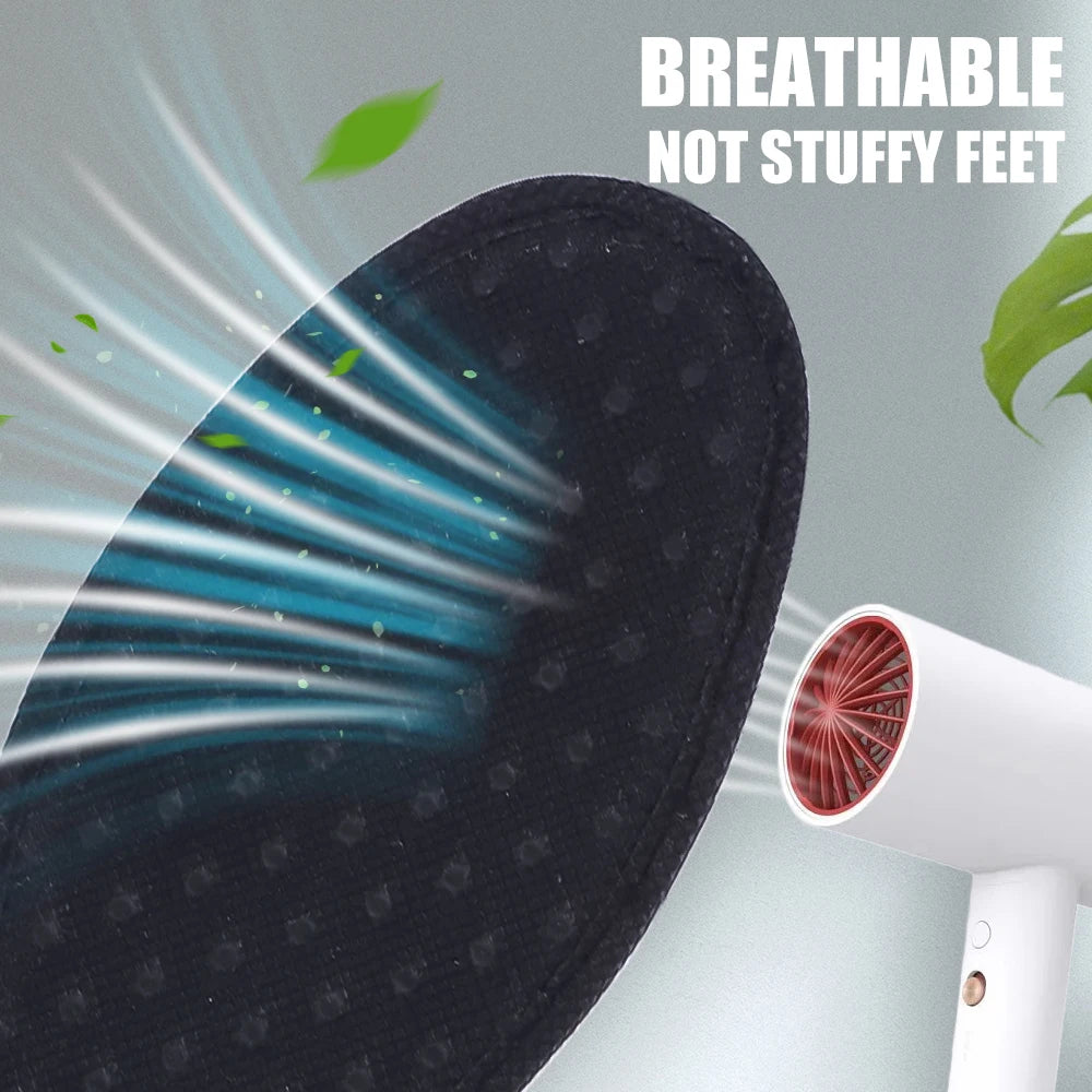 6Pcs Bamboo Charcoal Deodorant Insoles Mesh Breathable Absorb-Sweat Shoe Pads Men Running Sports Shoes Insert Deodorant Insole