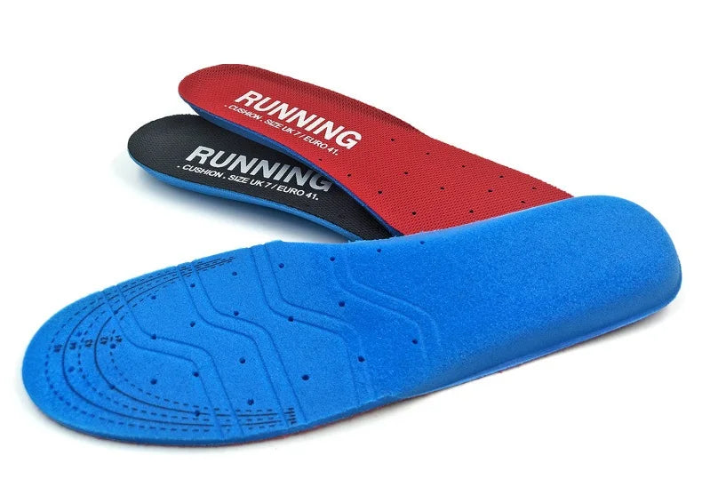 Shock Absorbing Insoles For Shoes Sole Mesh Deodorant Breathable Cushion Running Insoles For Feet Man Women Orthopedic Insoles