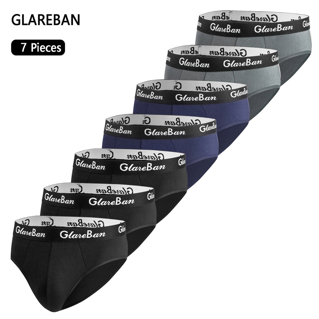 7pcs Pack Briefs Brand Boxer Fashion Style Men Panties Underwear Male And Underpants For Homme Luxury Set Shorts Box Slips