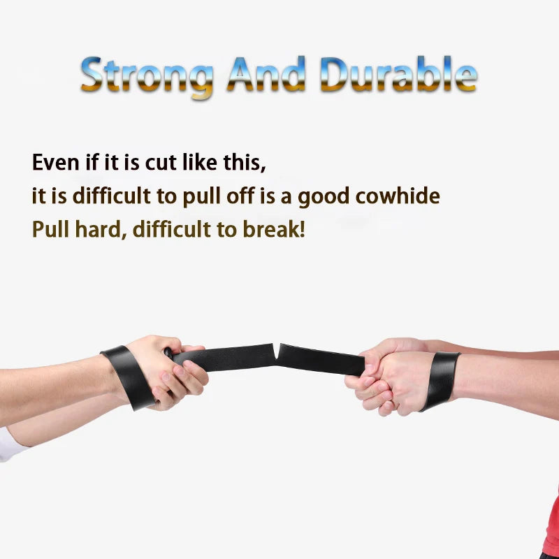 OYIFAN Fashion Men's Belt Men's Genuine Leather Belt Automatic Buckle Ratchet Belt Random Adjustment