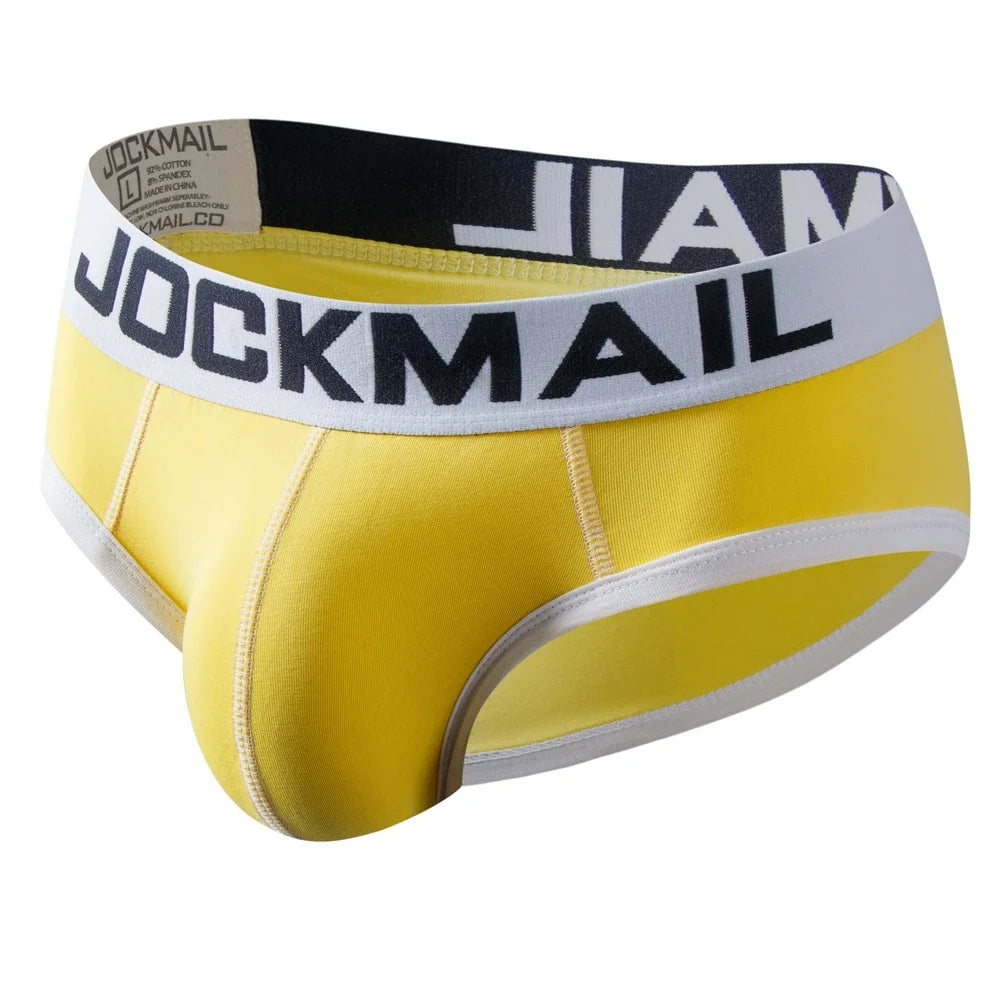 Brand Sexy Briefs Men Bikini Male Underwear Slip Hombre Calzoncillos Hombre Cotton Men Briefs Cuecas Underwear Daily Wear JM339