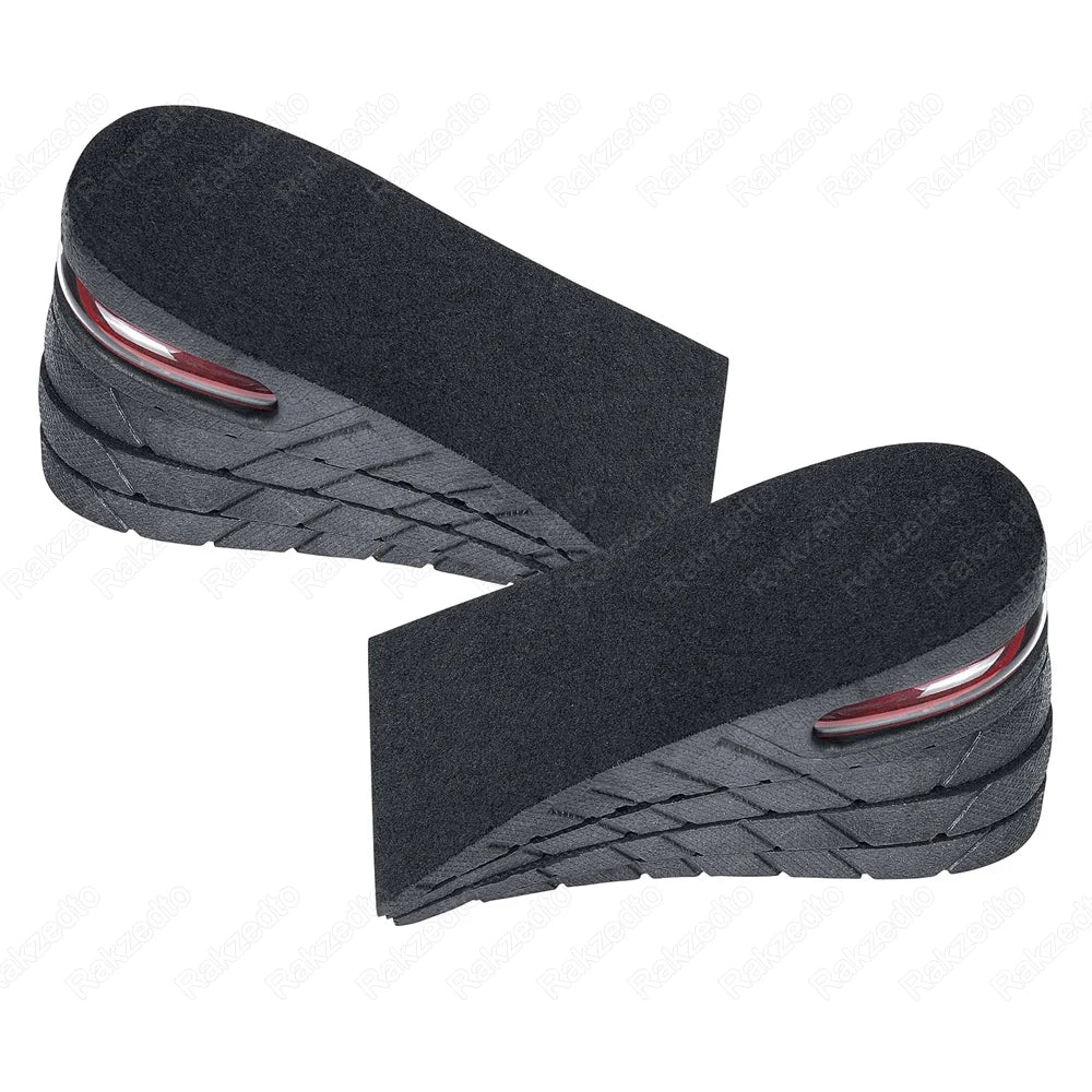 Height Increase Insoles for Men Women Heel Shoe Lift Insert Air Cushion Heightening Insoles Adjustable Shock Absorbing Foot Pad