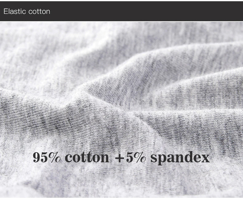 4pcs Men's Panties Sexy Shorts Cotton Underwear Male Breathable Boxers Solid Boxershorts Brand Underpants