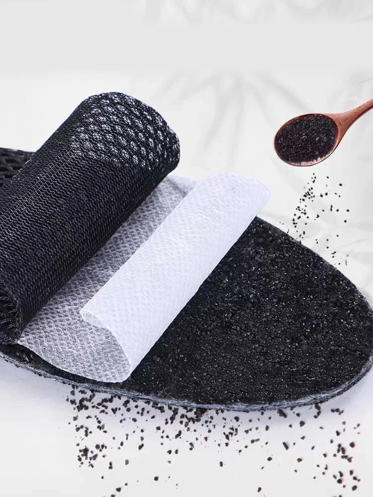 6Pcs Bamboo Charcoal Deodorant Insoles Mesh Breathable Absorb-Sweat Shoe Pads Men Running Sports Shoes Insert Deodorant Insole