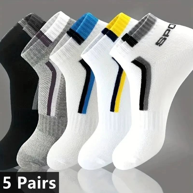 1pairs Men's Fashion Cotton Breathable Comfortable Ankle Socks, Men's Summer Socks