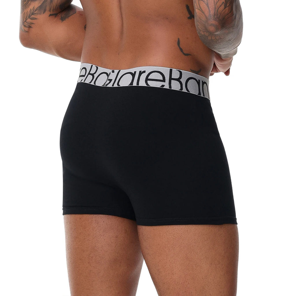 6pcs Pack Cotton Boxer Briefs Men shorts Panties Underwear For Man Brand And Underpants Homme Luxury BoxerShorts Box Slip Box