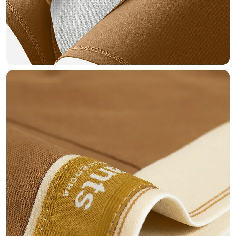 4 pcs Men Underwear Cotton BoxerShorts Hombre Panties Man Breathable Underpants Sexy Sports Comfort Male Boxers Large Size L-7XL