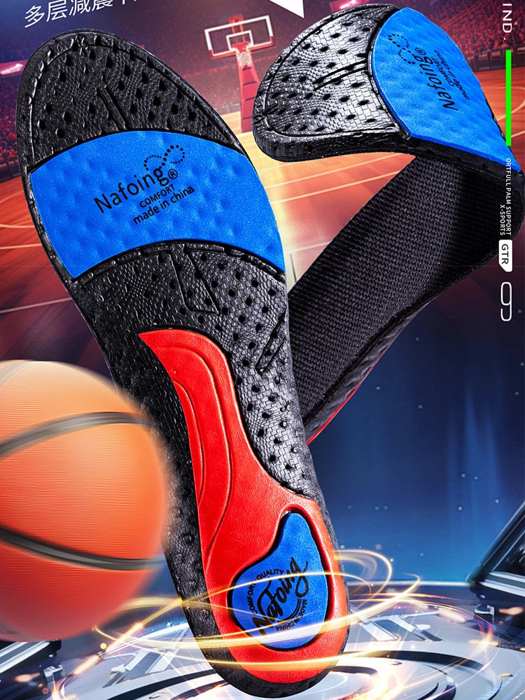 Sport Insoles for Feet Soft Shock Absorption Inserts Template Orthopedic Plantar Fasciitis Insole for Shoes Man Women Shoe Sole