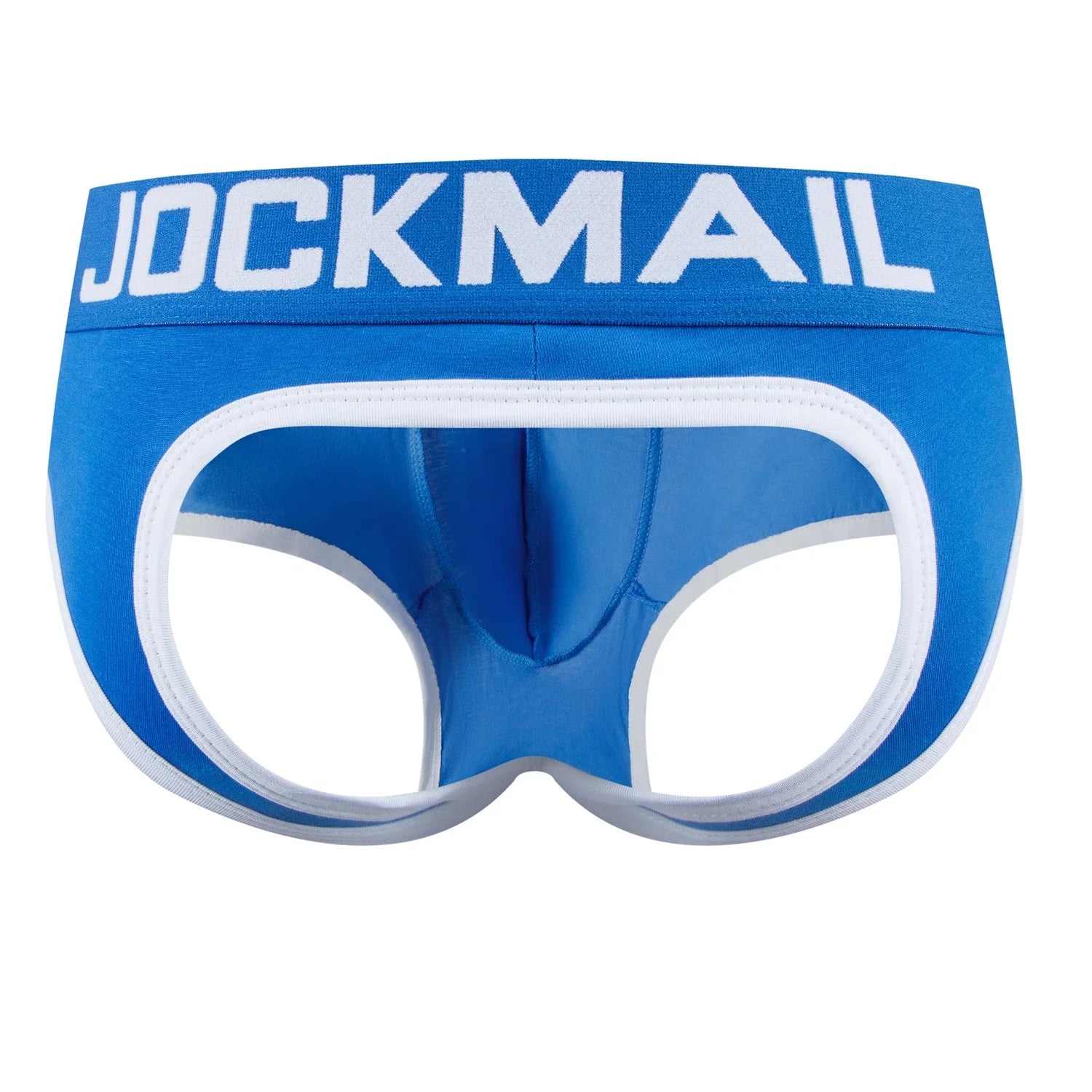 Men's Bottomless Underwear Sexy Gay Backless Briefs Jockstrap Sissy Open Back Boxer Briefs Underpants Cotton Men Panties Bikini