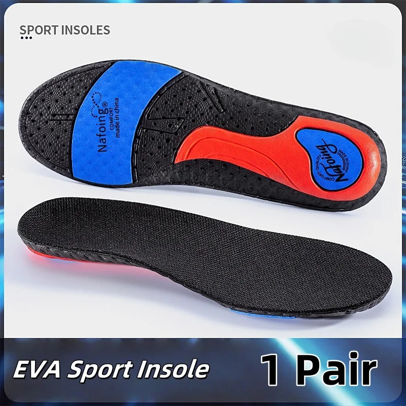 Sport Insoles for Feet Soft Shock Absorption Inserts Template Orthopedic Plantar Fasciitis Insole for Shoes Man Women Shoe Sole
