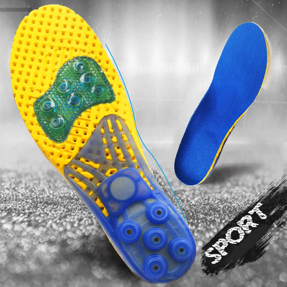 EVA Spring silicone orthopedic arch support Insoles inserts flat feet orthotic shoes sole insoles Plantar Fasciitis,foot care