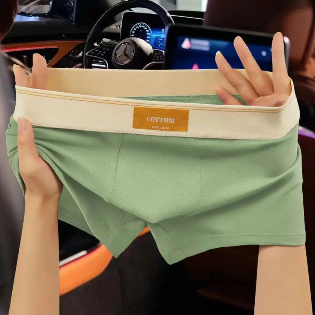 4 pcs Men Underwear Cotton BoxerShorts Hombre Panties Man Breathable Underpants Sexy Sports Comfort Male Boxers Large Size L-7XL