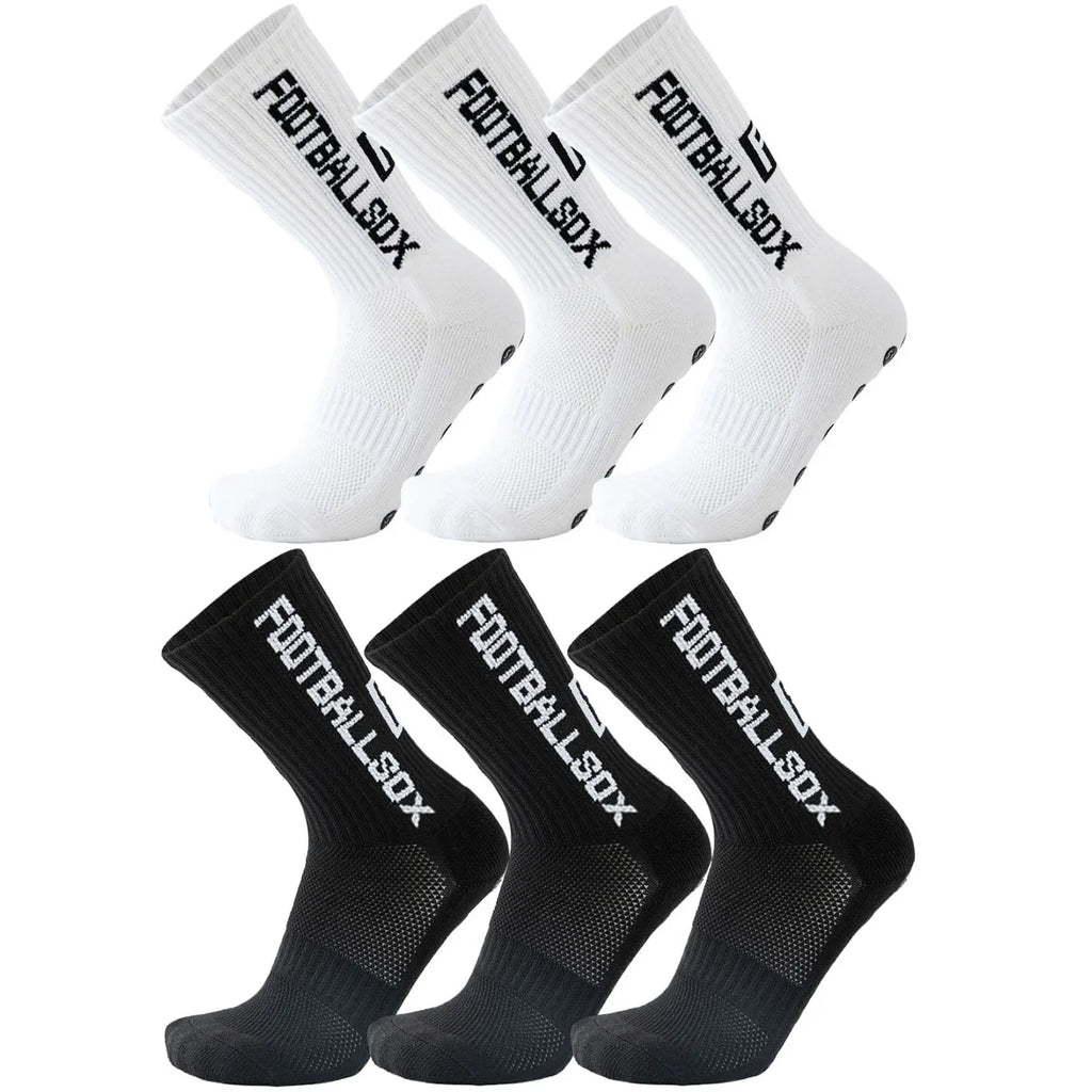6Pairs Non Slip Workout Socks Men Women Football Basketball Baseball Rugby Soccer Cycling Running Tennis