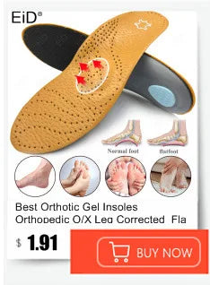 Flat Feet Template Arch Support Orthopedic Insoles,Plantar Fasciitis Heel Pain Orthotics Insoles Sneakers Shoe Inserts Men Women