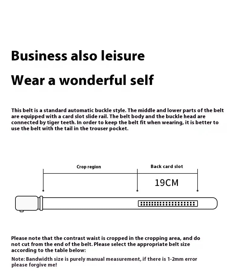 OYIFAN Men Belt Genuine Leather belt for men Alloy buckle ratchet belts Men Designer Belt Automatic belts 벨트