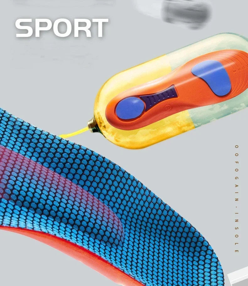 Arch Support Feet Orthopedic Shoes Insole Plantar Fasciitis Insoles for Men Women Shock Absorbing Non Slip Shoe Pads 2/4/6Pcs