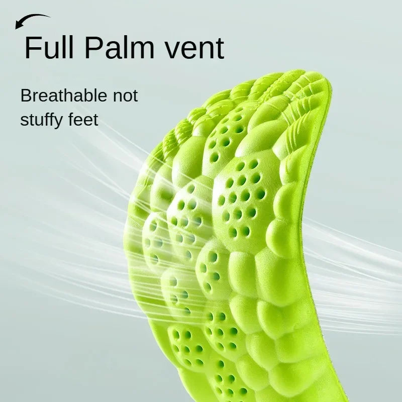 Orthopedic Memory Foam Sport Support Insert Feet Care Insoles for Shoes Men Women Orthotic Breathable Running Cushion Men Women