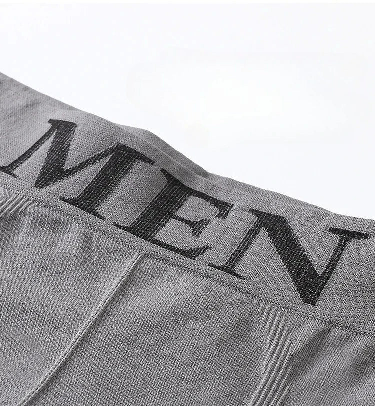 5Pcs/Lot Men's Boxers Underwear Breathable Panties Man Boxer Solid Underpants Comfortable Male Brand Shorts Black Blue Underwear