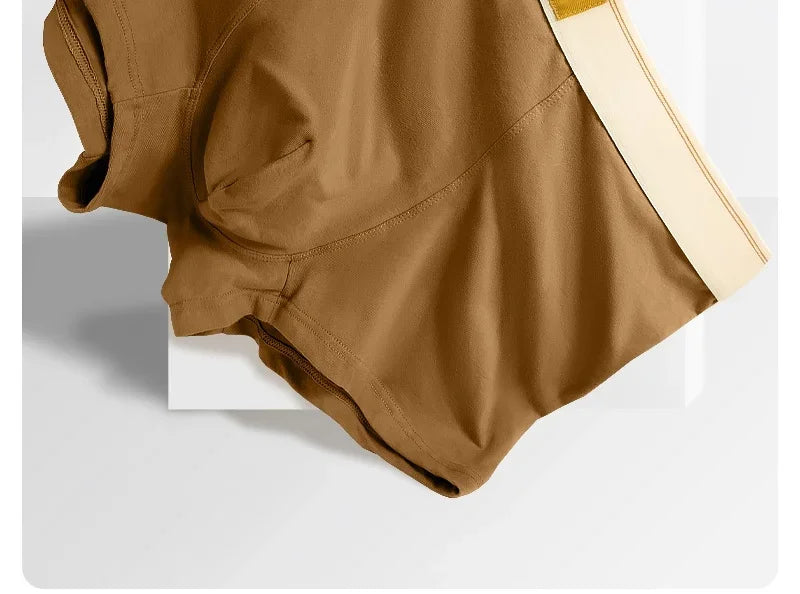 4 pcs Men Underwear Cotton BoxerShorts Hombre Panties Man Breathable Underpants Sexy Sports Comfort Male Boxers Large Size L-7XL