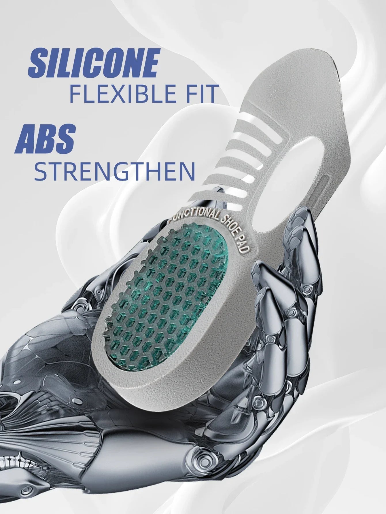 1 Pair Plantar Fasciitis Orthotic Shoe Inserts Arch Support Gel Comfort Shoe Insoles Athletic Running Insoles For Women And Men