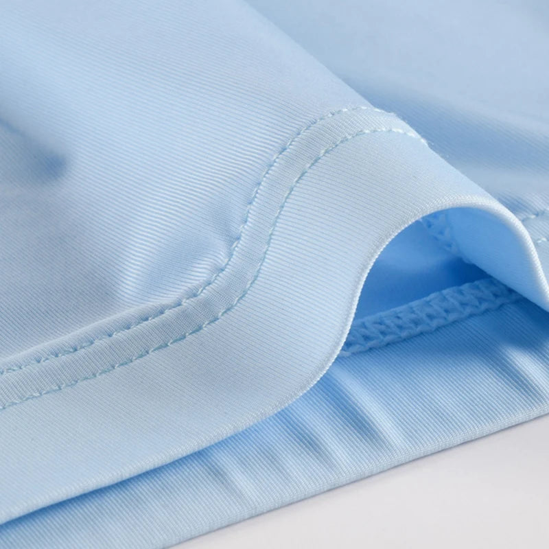 3Pcs/Lot Men's Summer Ultra-thin Boxers Briefs Ice Silk Seamless Underwear Sexy Lingerie Underpants Shorts Breathable Panties