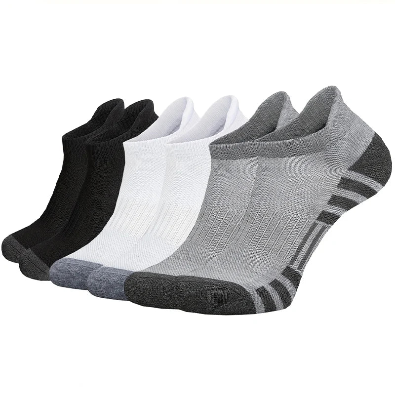 6/12 Pairs Men's Outdoor Gym Socks High Quality Comfortable Soft Ground-Gripping Football Large Size New Style