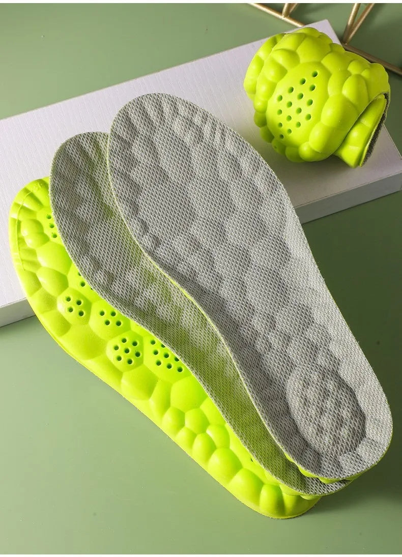 Orthopedic Memory Foam Sport Support Insert Feet Care Insoles for Shoes Men Women Orthotic Breathable Running Cushion Men Women