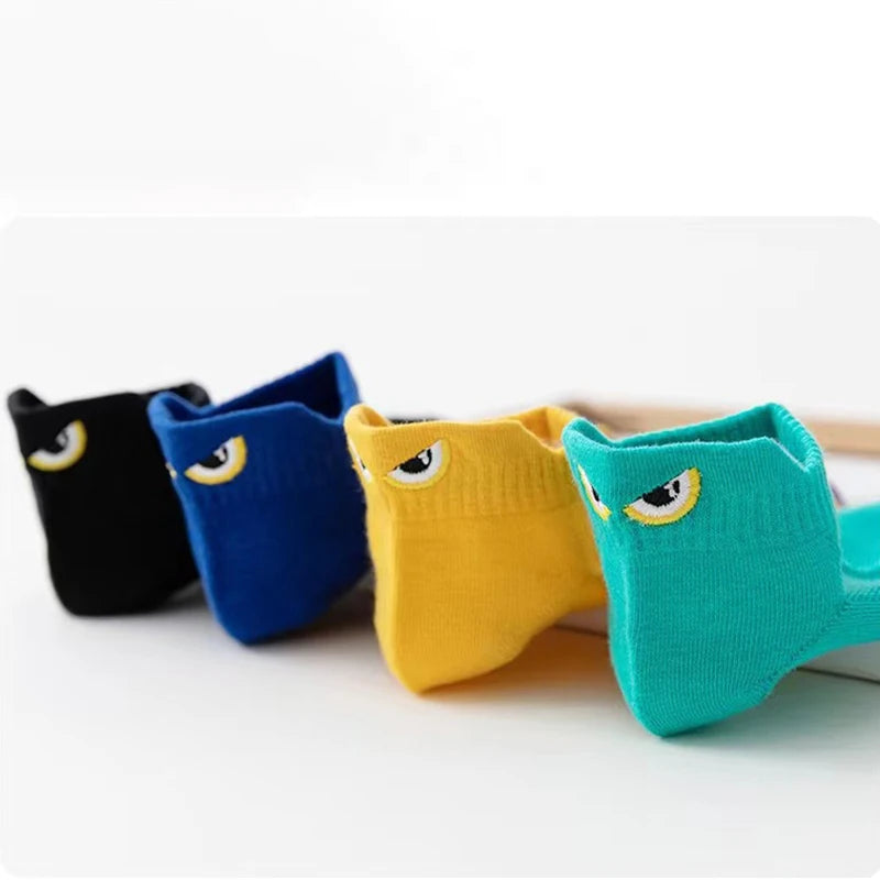 5/10 Pairs Man Short Socks Ankle Boat Socks Breathable Casual Athletic Socks Women Summer Thin Low-Cut Male Socks