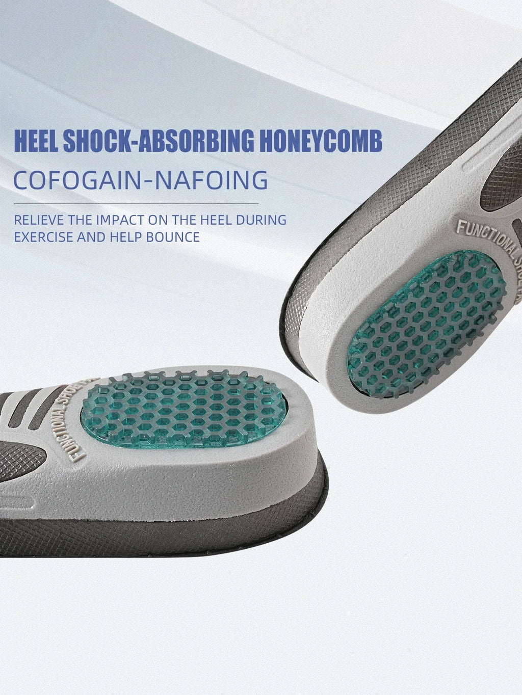 1 Pair Plantar Fasciitis Orthotic Shoe Inserts Arch Support Gel Comfort Shoe Insoles Athletic Running Insoles For Women And Men