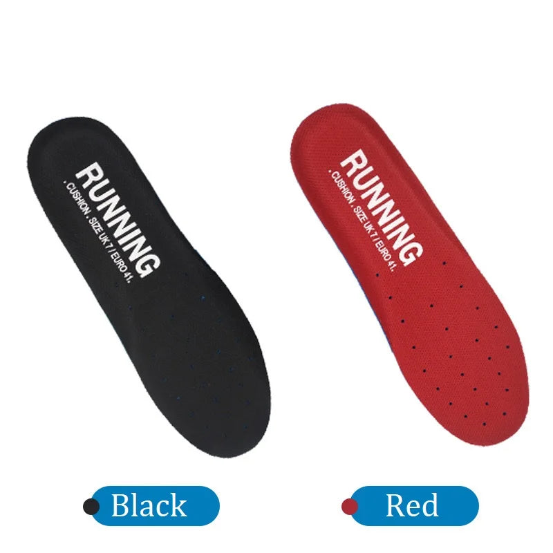 Shock Absorbing Insoles For Shoes Sole Mesh Deodorant Breathable Cushion Running Insoles For Feet Man Women Orthopedic Insoles