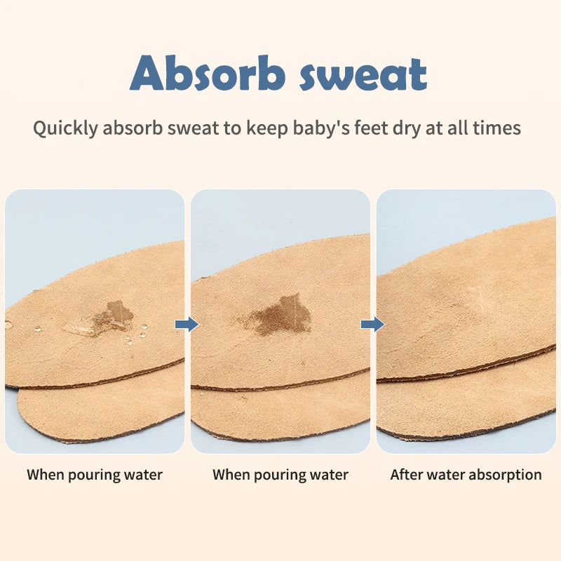 Deodorant Trimmed Cowhide Insoles for Children Shoe Insole Trimmable Men's Sneakers Ankle Boots for Women Sneaker Women's Boot