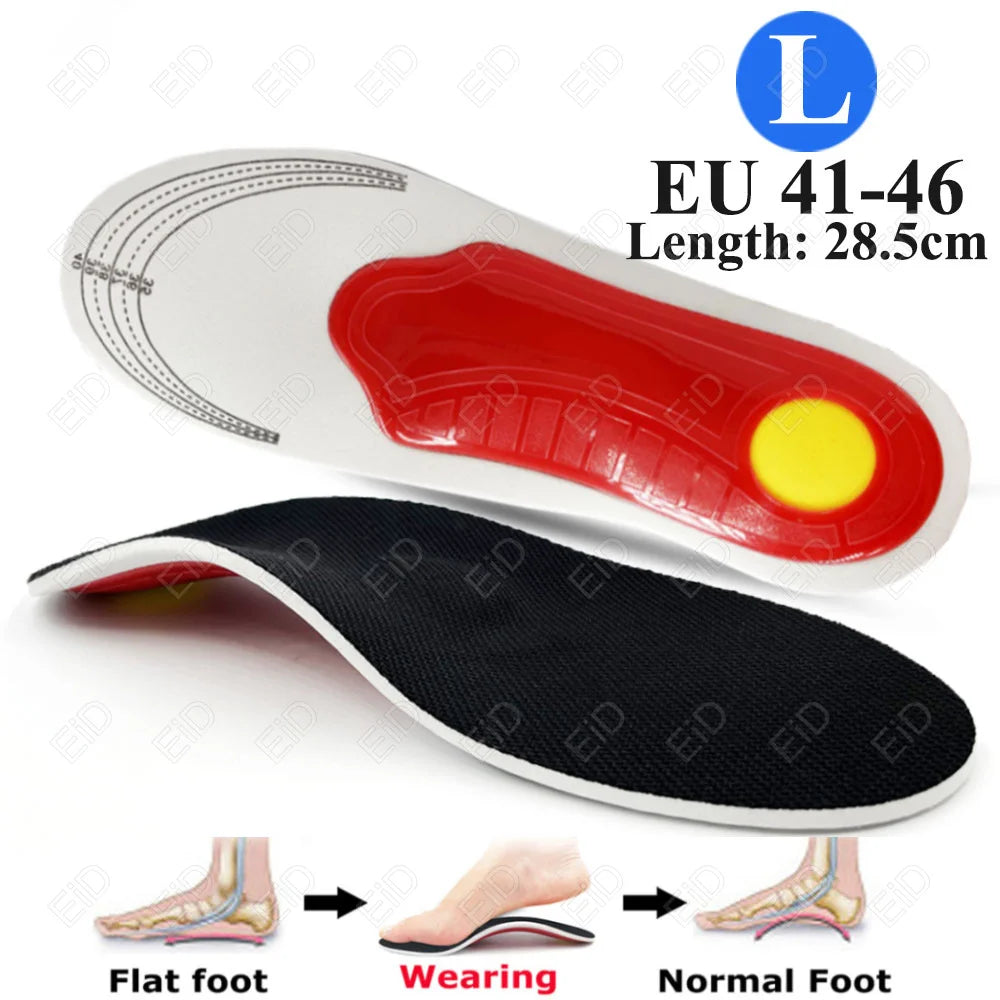 Flat Feet Template Arch Support Orthopedic Insoles,Plantar Fasciitis Heel Pain Orthotics Insoles Sneakers Shoe Inserts Men Women