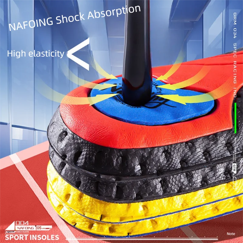 Sport Insoles for Feet Soft Shock Absorption Inserts Template Orthopedic Plantar Fasciitis Insole for Shoes Man Women Shoe Sole